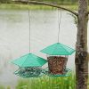 outdoor Hanging hummingbird feeder garden bird feeder foldable feeder sunscreen antifreeze bird cage