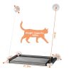 Cat Window Perch Cat Hammock Window Seat Window Mounted Cat Bed Hanging Cat Seat Hold up to 66lbs